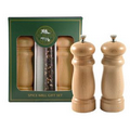 6" Salem Natural Pepper/Salt Mill Gift Set